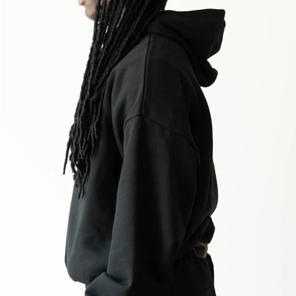 Fear Of God Essentials Hoodie - Jet Black - Picture 4 of 5